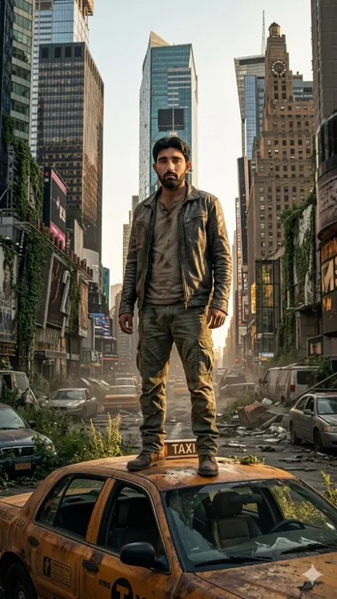 Ruined City Hero Portrait