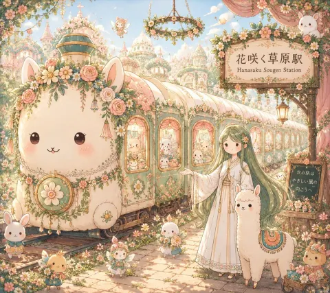 Whimsical Living Train Adventure