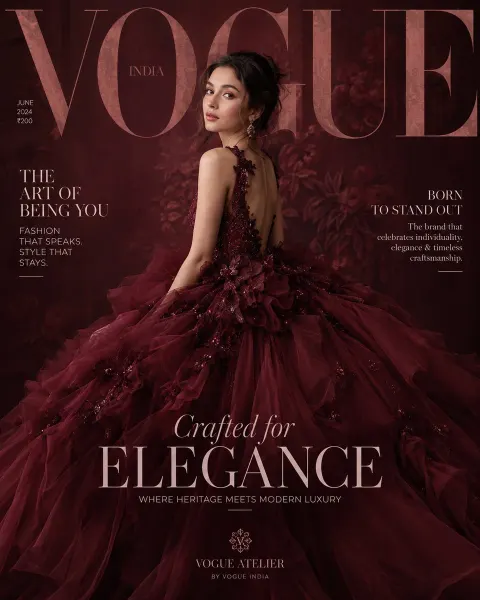 High Fashion Magazine Cover Art