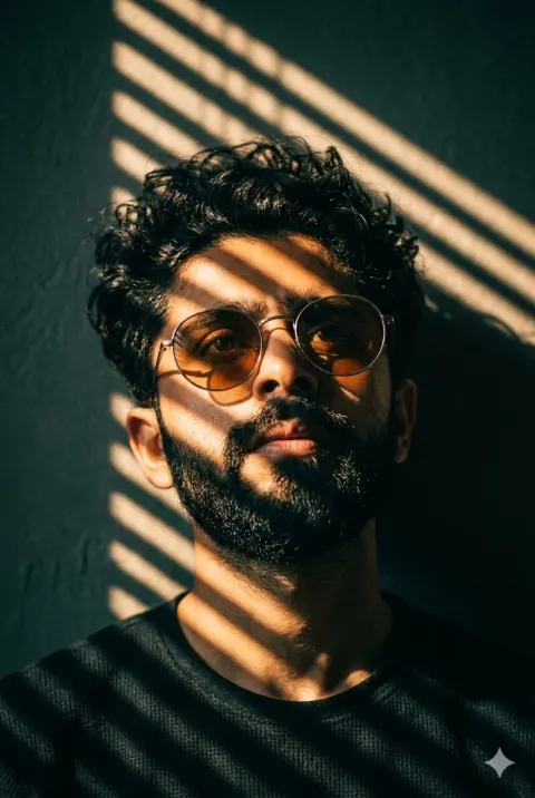 Vintage Cinematic Film Portrait