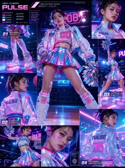 Premium Cheerleader Fashion Catalog