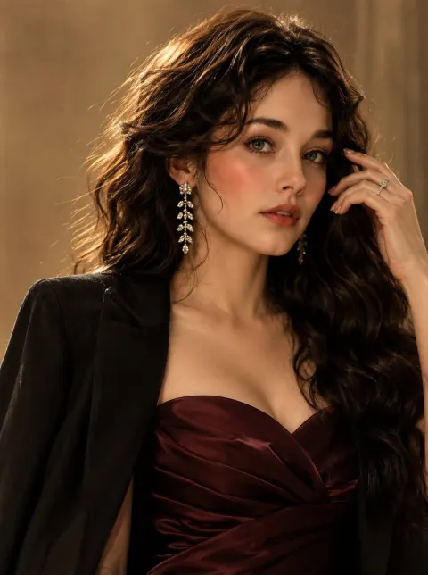Luxury Korean Beauty Portrait