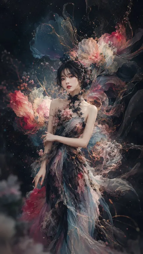 Nocturnal Floral Fairy Dream