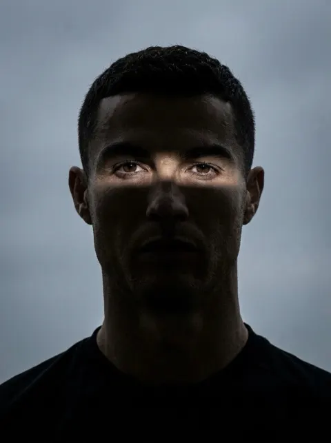 Cinematic Light Band Portrait