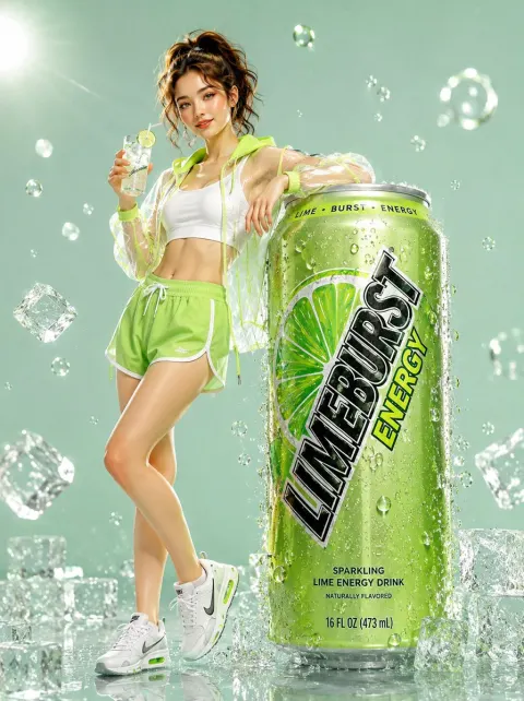 Lime Energy Drink Commercial
