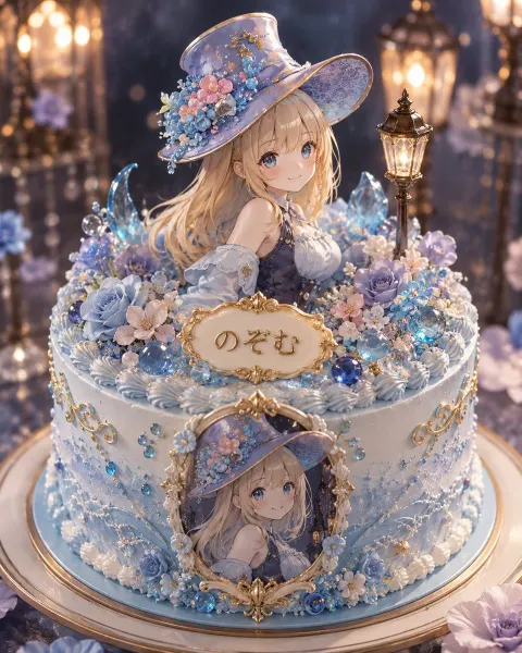 Fantasy Witch Celebration Cake
