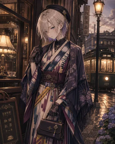 Showa Modern Character Fashion Redesign