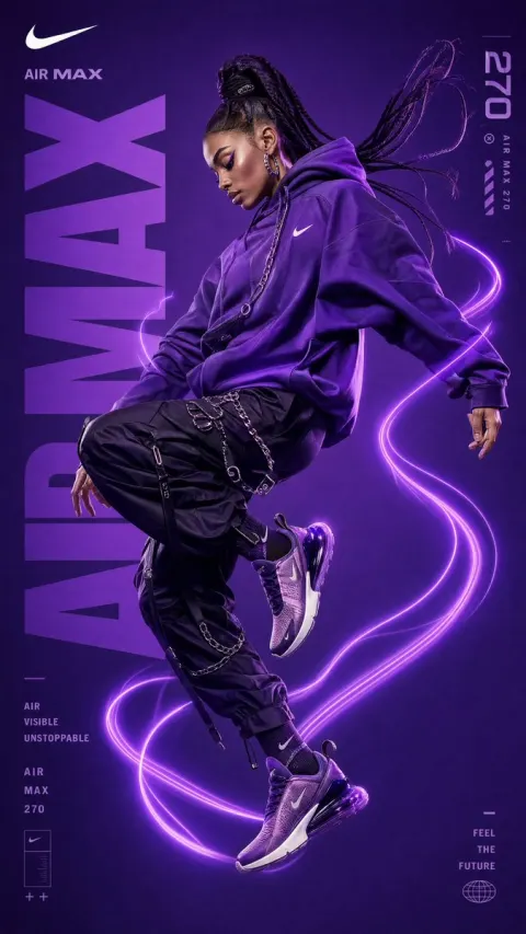 Nike Futuristic Fashion Ad
