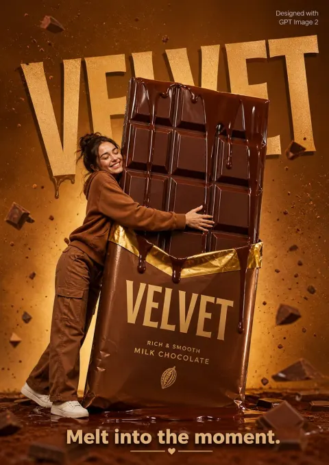 Giant Chocolate Sweet Embrace