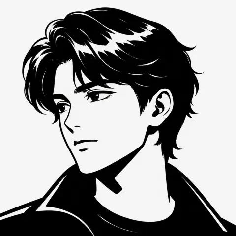 Faceless Youth Silhouette
