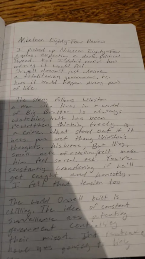 Messy Handwritten Notebook Phone Photo