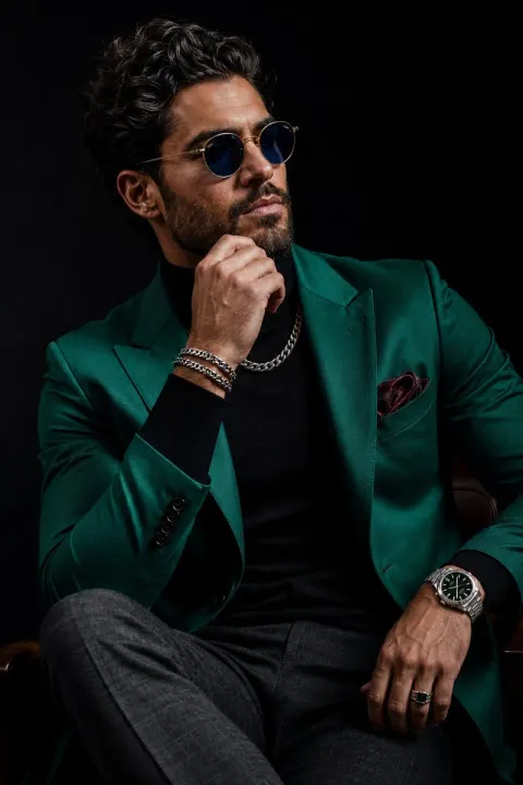 Emerald Gentleman: Luxury Menswear Editorial