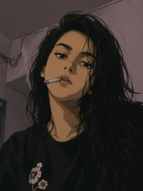 90s Anime Portrait Transformation