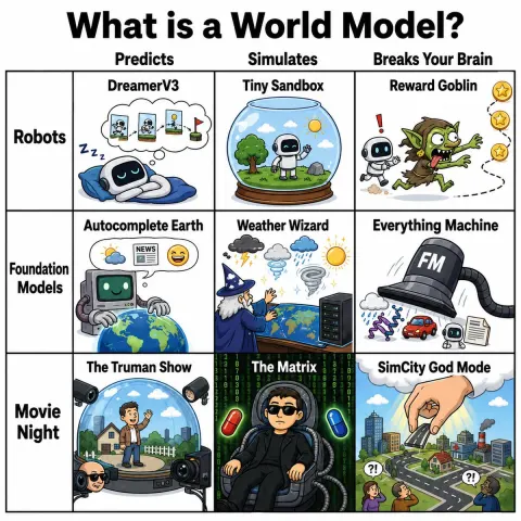 World Model Meme Matrix