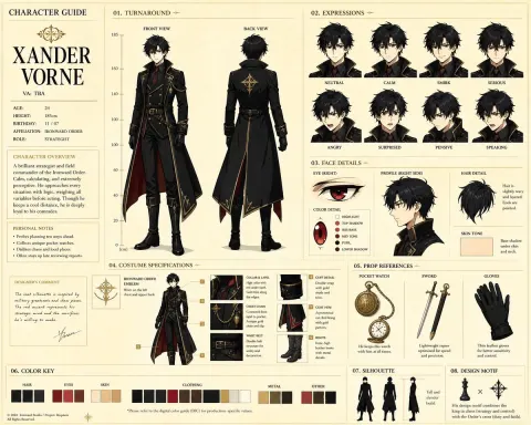 Anime Character Design Production Guide