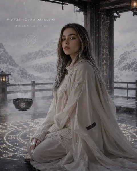 Frostbound Oracle Fashion Editorial