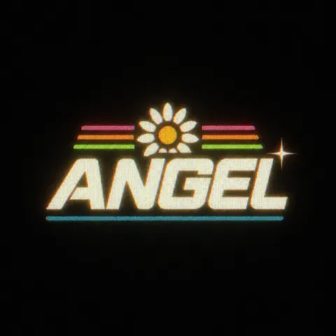 Retro 80s Neon Logo