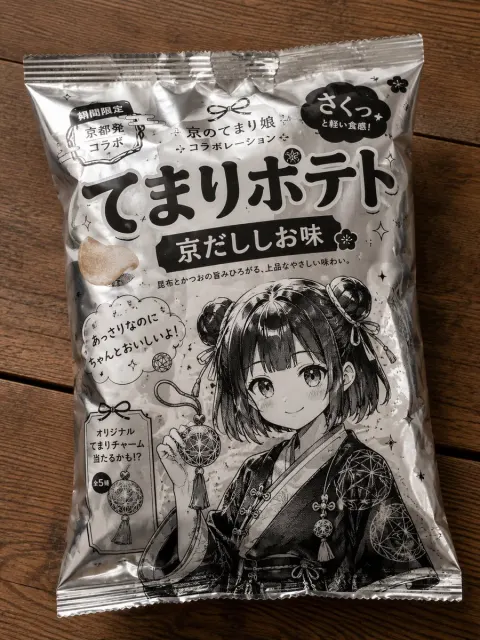 Custom Manga Potato Chip Bag