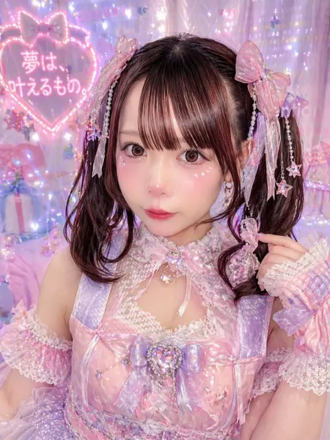 Dreamy Kawaii Idol Portrait