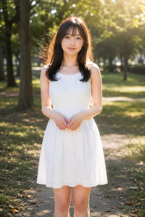 Golden Hour Park Portrait