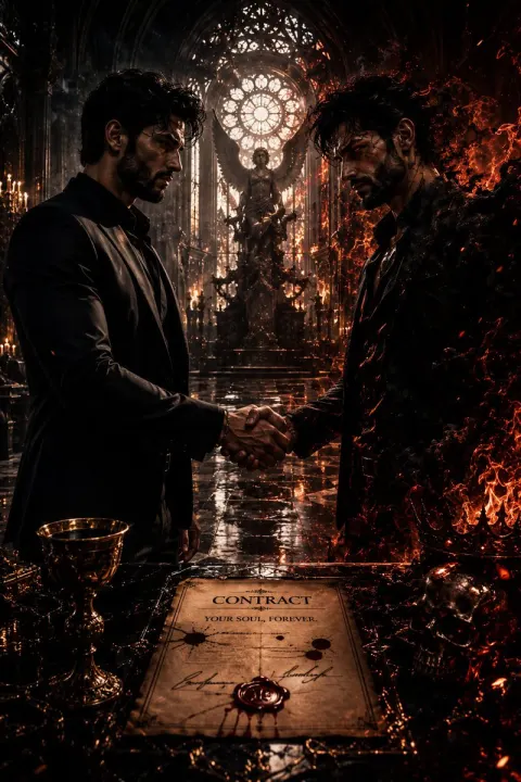 Devil's Deal: Demonic Handshake