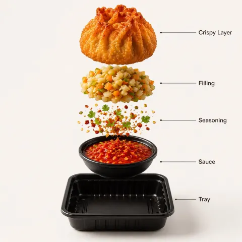 Crispy Fried Momo Ad