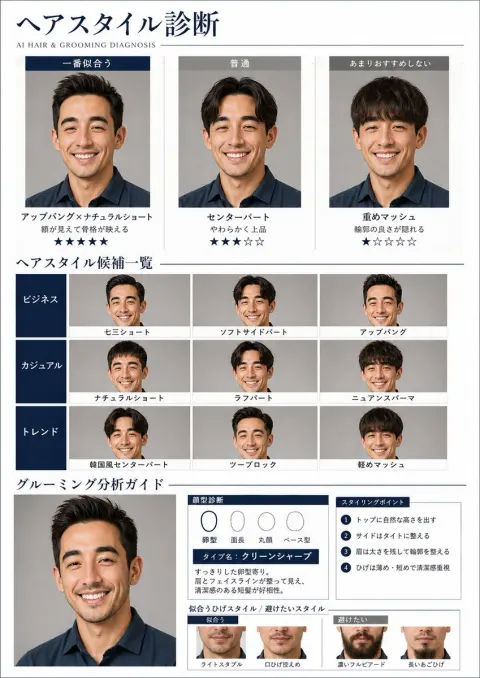 AI Hair & Grooming Diagnosis for Men