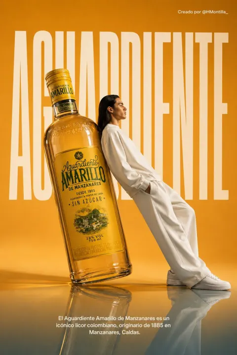 Aguardiente Amarillo Premium Ad