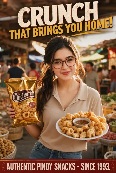 Nostalgic Filipino Chicharron Ad