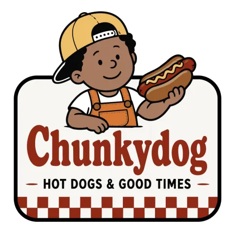 Hot Dog Shop Mascot Logo Design