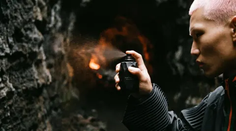 Black Perfume Cave Close-up