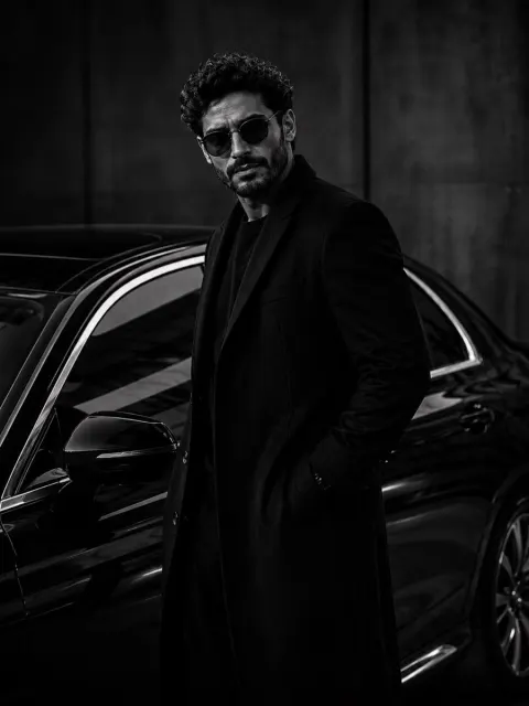Luxury Monochrome Fashion Editorial