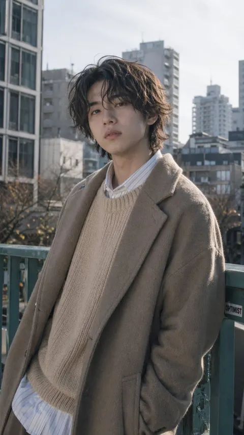 Tokyo Overpass Fashion Portrait