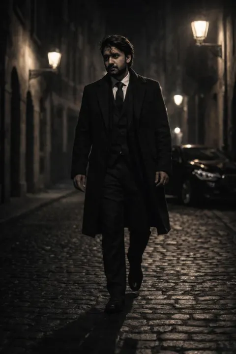 Night Mafia Boss Walking Street