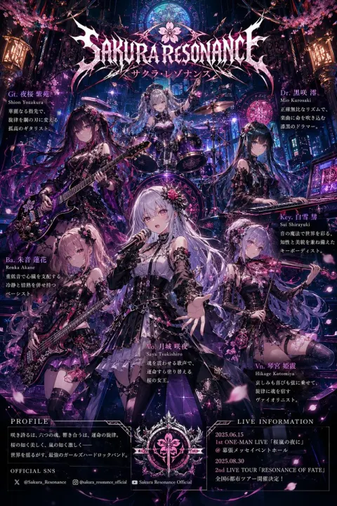 Ultra High-Quality Band Illustration
