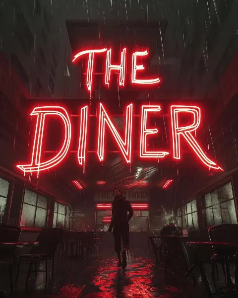 Minimalist Movie Poster Concept for The Diner