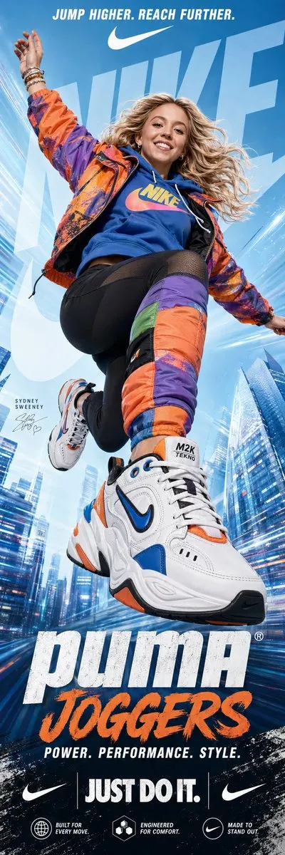 Nike Dynamic Jump Ad Poster