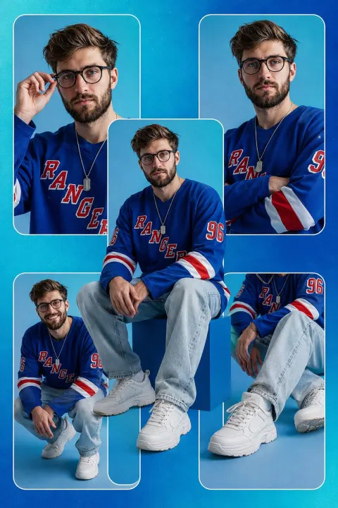 Gen-Z Streetwear Collage Poster