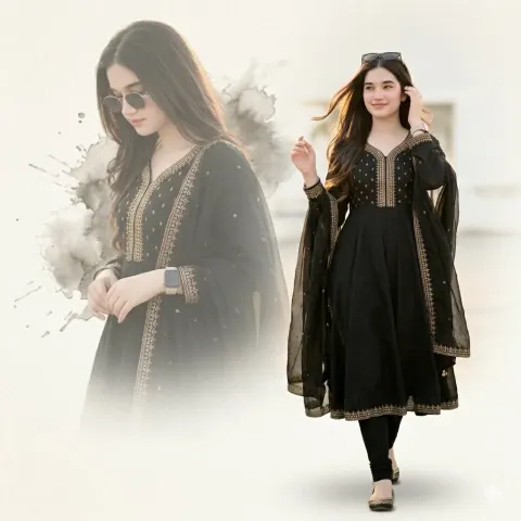 Elegant Birthday Fashion Collage