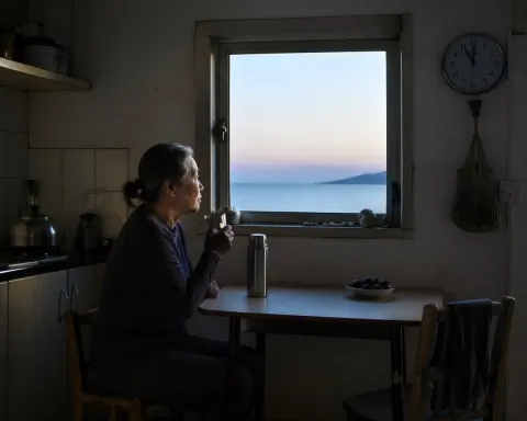 Quiet Twilight Kitchen Moment