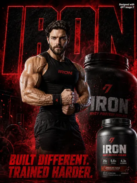 Built Different. Trained Harder. IRON Power Unleashed