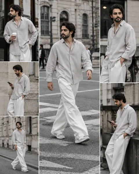 Urban Street Style Fashion Walk