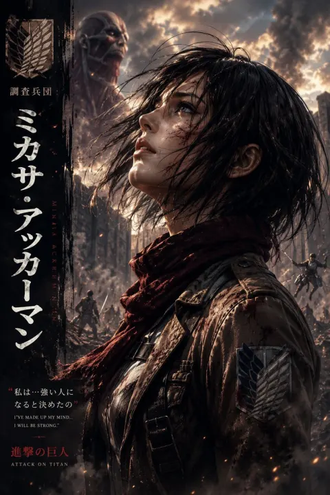 Ultra-Cinematic Anime Poster