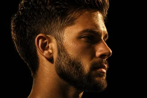 Cinematic Chiaroscuro Portrait