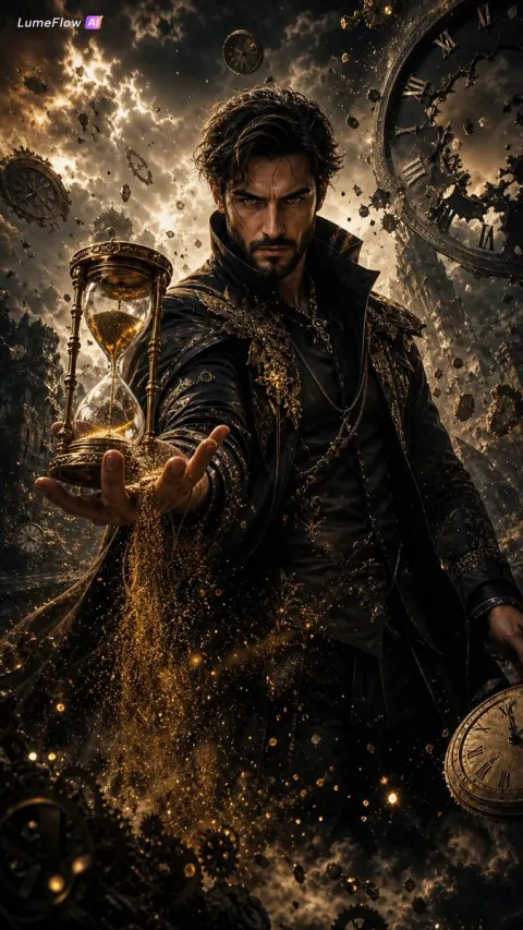 The Collector Of Time Fantasy Art