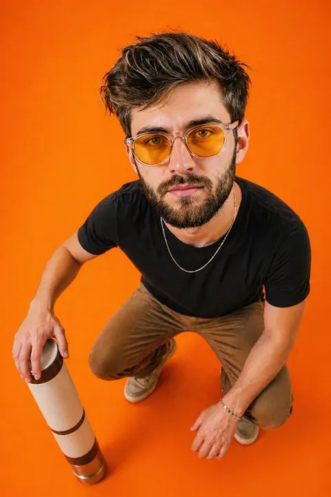 Orange Studio Squat Fashion Portrait