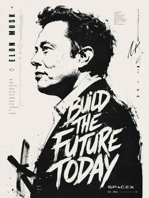 Premium Black and White Poster