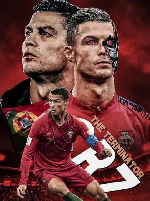 CR7 Cyber Terminator Poster