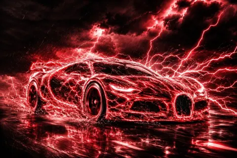 Lightning Supercar Storm Breakthrough
