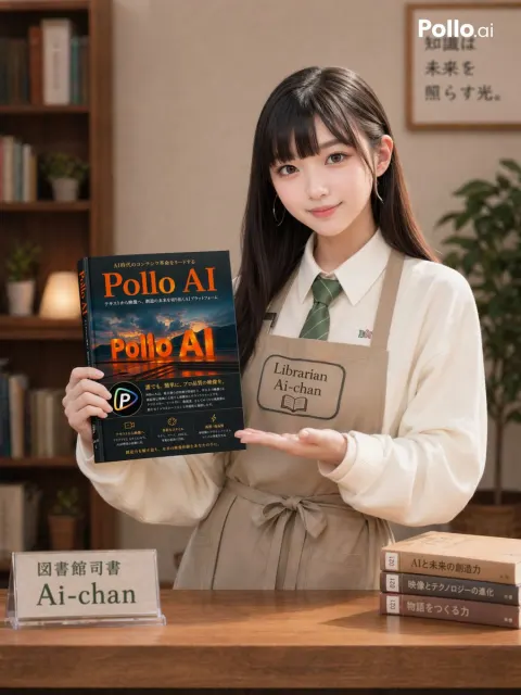 Librarian Ai-chan Presents Pollo AI Book